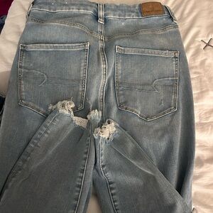 American Eagle Outfitters Light Wash Denim Shorts